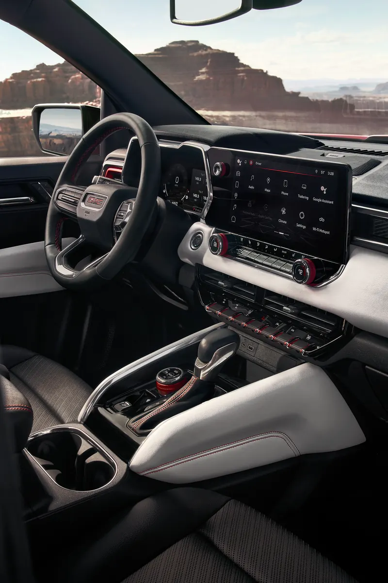 2026 GMC Canyon infotainment system at Marion Automotive Group GMC in Marion VA